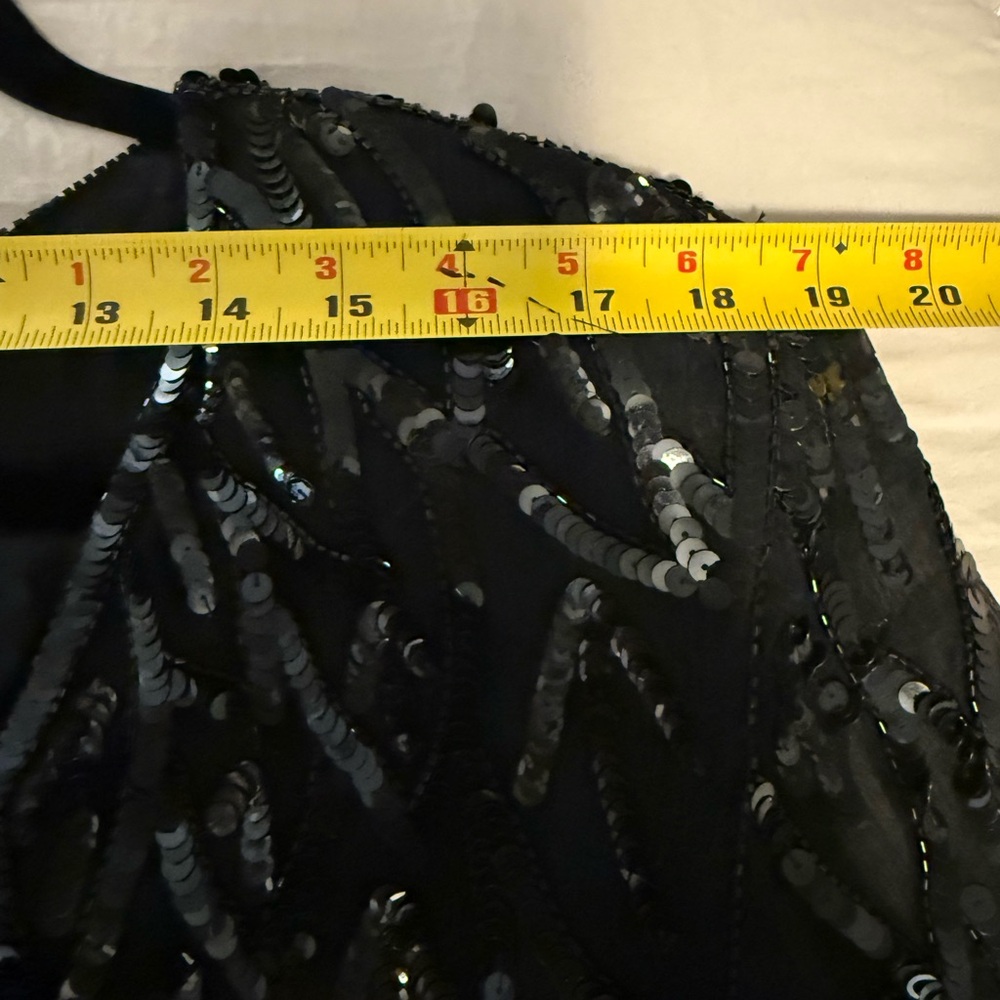 VINTAGE O.R Silk Fashions Formal Dress size L ( 100%silk ) - Picture 10 of 14